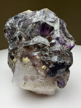 Load image into Gallery viewer, Elestial Smokey Amethyst Cluster as Secondary Quartz Growth • Brazil