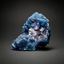 Load image into Gallery viewer, Superb Purple Phantom “Blueberry” Fluorite on Candle Quartz | Huanggang Liang, Inner Mongolia, China