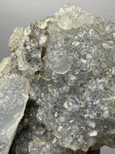 Load image into Gallery viewer, BIG Druzy Chalcedony Stalactite with Druzy Clear Apophyllite | Maharashtra, India