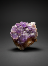 Load image into Gallery viewer, Premium Hematite-Phantom Deep Magenta Ametrine Cluster | Deccan Traps, India | Collector Mineral Specimen