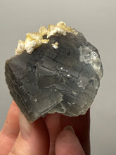 Load image into Gallery viewer, Isometric Fluorite & Scalenohedral Calcite Specimen | Pakistan Mineral Collector Display Piece