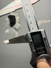 Load image into Gallery viewer, Dark Green Cap Stak Nala Tourmaline on Cleavelandite Matrix – Haramosh Mountains, Pakistan