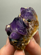 Load image into Gallery viewer, Premium Hematite-Phantom Deep Magenta Ametrine Cluster | Deccan Traps, India | Collector Mineral Specimen