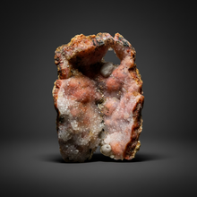 Load image into Gallery viewer, “Goblin Chalcedony” Pink & Orange Druzy Botryoidal Stalactites — Tichka Massif, High Atlas, Morocco