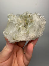 Load image into Gallery viewer, Chlorite-Included Quartz Cluster (Green Phantom Quartz) – Pakistan Mineral Specimen