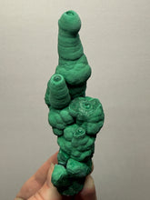 Load image into Gallery viewer, 5.5” High-Grade Malachite Stalactite “Cave” Formation | DR Congo | Mineral Collector Specimen