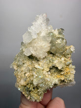 Load image into Gallery viewer, Chlorite-Included Quartz Cluster (Green Phantom Quartz) – Pakistan Mineral Specimen