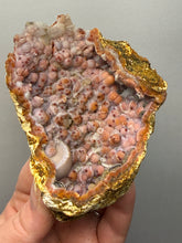 Load image into Gallery viewer, “Goblin Chalcedony” Pink & Orange Druzy Botryoidal Stalactites — Tichka Massif, High Atlas, Morocco