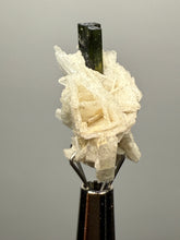 Load image into Gallery viewer, Green Cap Stak Nala Tourmaline with Cleavelandite – Haramosh Mountains, Pakistan | Thumbnail Specimen