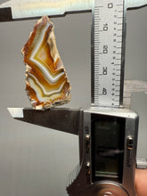 Load image into Gallery viewer, High-Grade Indonesian Sumatra Agate Pair – Vibrant Banded Chalcedony with Rich Color Zoning | Ethical Lapidary & Collector Display Specimens