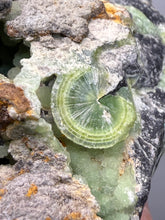 Load image into Gallery viewer, High-Grade Green Wavellite Collectors Specimen - Radiating Botryoidal Crystal Formation - Arkansas, USA
