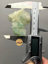 Load image into Gallery viewer, Luminous Mint Apophyllite with Glittering Druzy Sugar Quartz – India