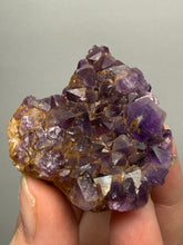 Load image into Gallery viewer, Premium Hematite-Phantom Deep Magenta Ametrine Cluster | Deccan Traps, India | Collector Mineral Specimen