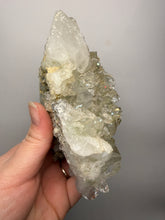Load image into Gallery viewer, Chlorite-Included Quartz Cluster (Green Phantom Quartz) – Pakistan Mineral Specimen