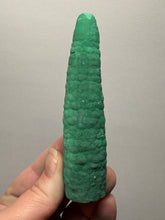 Load image into Gallery viewer, 4.4” High-Grade Malachite Stalactite “Cave” Formation | DR Congo | Mineral Collector Specimen