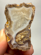 Load image into Gallery viewer, Polished Malawi Agate Half – High-Grade African Banded Agate Display Specimen