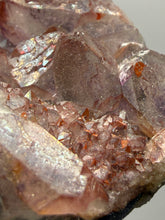 Load image into Gallery viewer, Premium Hematite-Phantom Deep Magenta Ametrine Cluster | Deccan Traps, India | Collector Mineral Specimen