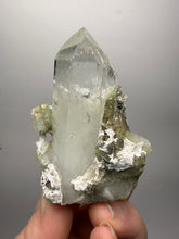 Load image into Gallery viewer, Chlorite-Included Quartz Cluster (Green Phantom Quartz) | Pakistan Mineral Specimen