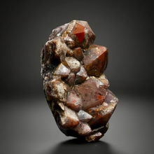 Load image into Gallery viewer, Premium Hematite-Phantom Deep Magenta Ametrine Cluster | Deccan Traps, India | Collector Mineral Specimen