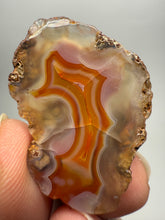 Load image into Gallery viewer, Polished Malawi Agate Half – High-Grade African Banded Agate Display Specimen