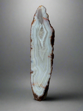 Load image into Gallery viewer, Rare Moroccan White Parallax Agate Collected by Indigenous Nomads | Ancient Beauty from the Sahara
