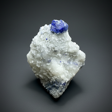Load image into Gallery viewer, Afghan Lazurite Specimen | Deep Blue Lapis-Grade Crystal on Matrix | Collector Display Mineral