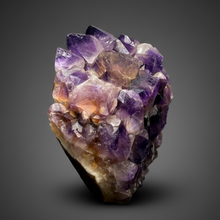 Load image into Gallery viewer, Premium Hematite-Phantom Deep Magenta Ametrine Cluster | Deccan Traps, India | Collector Mineral Specimen