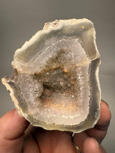 Load image into Gallery viewer, High-Grade Indonesian Sumatra Agate Pair – Vibrant Banded Chalcedony with Rich Color Zoning | Ethical Lapidary & Collector Display Specimens