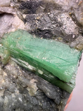 Load image into Gallery viewer, Emerald Variety Green Beryl on Matrix | Northern Bahia, Brazil | Collector Mineral Display Specimen
