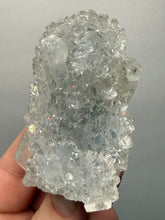 Load image into Gallery viewer, Druzy Chalcedony Stalactites with Druzy Clear Apophyllite | Maharashtra, India