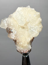 Load image into Gallery viewer, White Stilbite on Red Heulandite — Zeolite Cabinet Specimen | Maharashtra, India