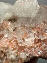 Load image into Gallery viewer, Rare Red Druzy Apophyllite with Red Stilbite Cluster | India | Collector Mineral Specimen
