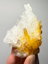 Load image into Gallery viewer, High Grade Golden Iron-Stained Himalayan Quartz Cluster | Rare Pakistan Mineral Specimen | Collector Display Crystal