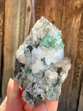 Load image into Gallery viewer, Mint Green (Disco Ball) Radial Apophyllite + White Heulandite • Maharashtra, India