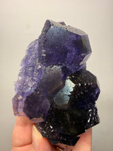 Load image into Gallery viewer, High-Grade “Tanzanite” Fluorite Cluster — Quan Zhou, Yongchun County, Fujian, China | Collector Mineral Specimen
