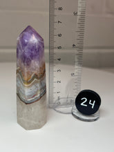 Load image into Gallery viewer, Amethyst and Agate Obelisk Tower