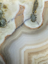 Load image into Gallery viewer, Moroccan Cream Banded Agate Sahara | High Atlas | Polished