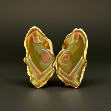 Load image into Gallery viewer, Premium Sumatra Agate Pair (Banded Chalcedony) Display Specimen | Indonesia