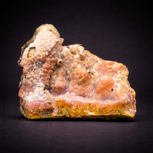 Load image into Gallery viewer, “Goblin Chalcedony” Pink & Orange Druzy Botryoidal Stalactites— Tichka Massif, High Atlas, Morocco