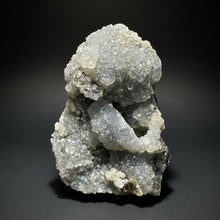 Load image into Gallery viewer, BIG Druzy Chalcedony Stalactite with Druzy Clear Apophyllite | Maharashtra, India