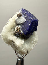 Load image into Gallery viewer, Afghan Lazurite Specimen | Deep Blue Lapis-Grade Crystal on Matrix | Collector Display Mineral