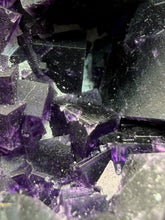 Load image into Gallery viewer, High-Grade Rare Purple-Green-Blue Cubic Fluorite | Cabinet Mineral Collector Specimen | Zhejiang Province, China