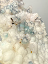 Load image into Gallery viewer, Blue-Green Chrysocolla in Botryoidal Chalcedony Cabinet Specimen | Indonesia