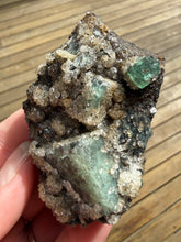 Load image into Gallery viewer, Rare Tenebrescent Color-Changing Cubic Fluorite | Hidden Forest Pocket — Diana Maria Mine, Frosterley, Weardale, County Durham, England