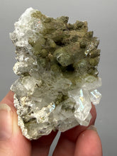 Load image into Gallery viewer, Chlorite-Included Quartz Cluster (Green Phantom Quartz) | Pakistan Mineral Specimen