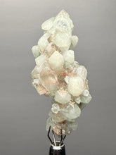 Load image into Gallery viewer, High-Grade Mint Apophyllite on Red Heulandite Stalactite (Deccan Traps, India)