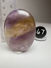 Load image into Gallery viewer, Ametrine Palm Stone from Brazil • High Grade