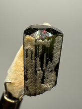 Load image into Gallery viewer, Dark Green Stak Nala Tourmaline and Cleavelandite – Haramosh Mountains, Pakistan | Thumbnail Specimen