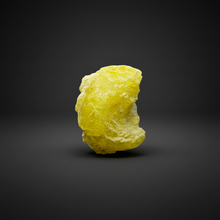 Load image into Gallery viewer, Vibrant Yellow Brucite Thumbnail Mineral Specimen | Collector Crystal from Killa Saifullah District in Balochistan Province, Pakistan