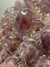 Load image into Gallery viewer, Premium Hematite-Phantom Deep Magenta Ametrine Cluster | Deccan Traps, India | Collector Mineral Specimen